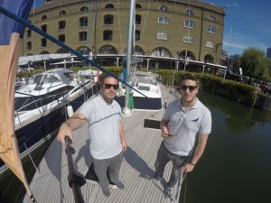 Tyler and Jody from Yacht Delivery Uk